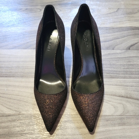 M. Gemi Sparkle Pointed Heels - Picture 2 of 8